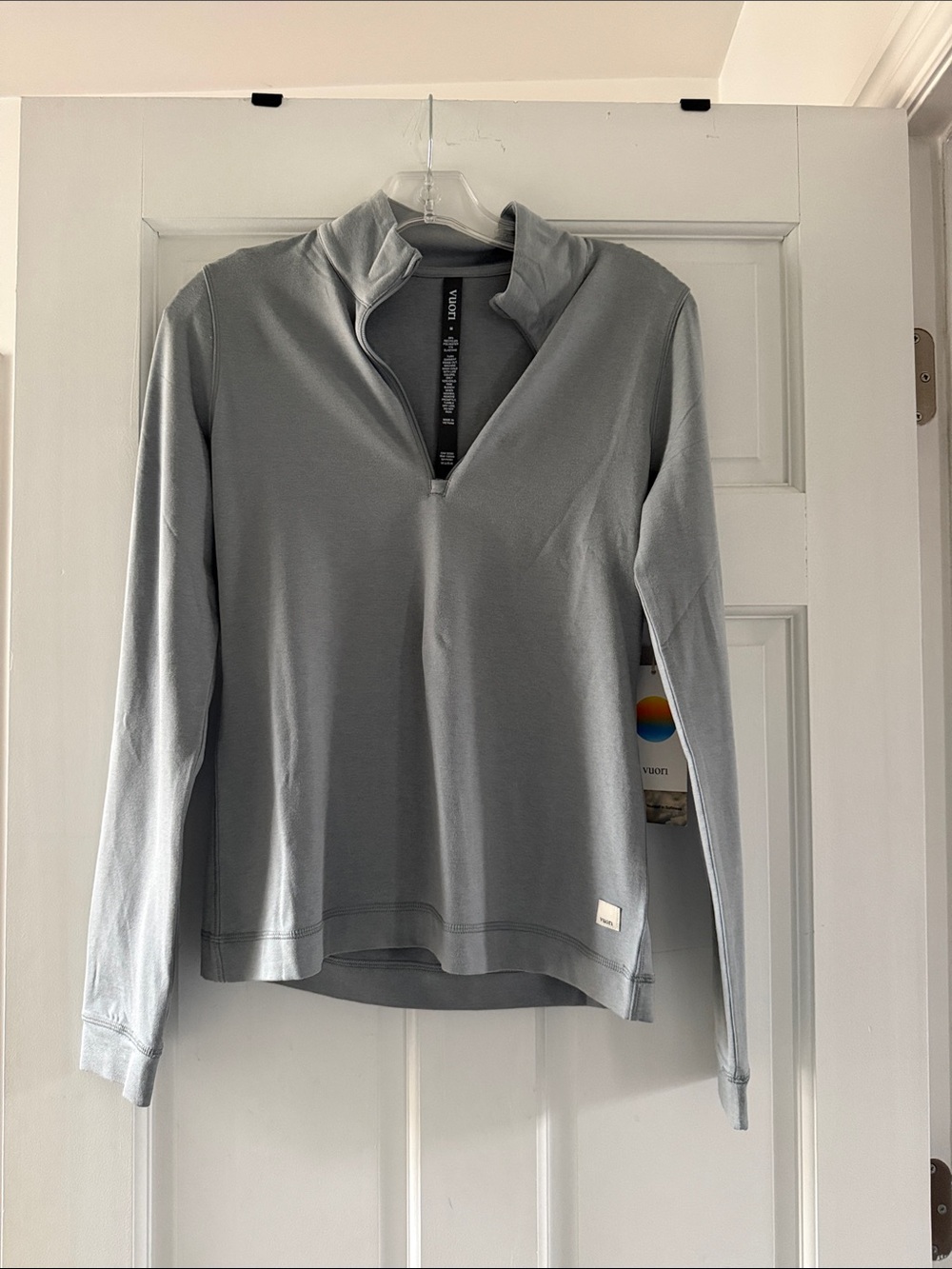 Vuori Light Blue Pullover NWT